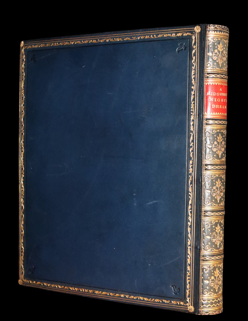 1901 Rare First Edition illustrated by Fanny Railton - Shakespeare's Midsummer Night's Dream in a beautiful binding.