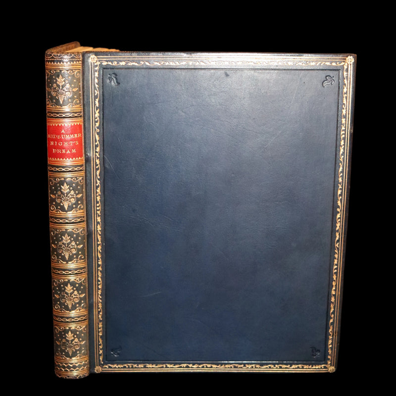 1901 Rare First Edition illustrated by Fanny Railton - Shakespeare's Midsummer Night's Dream in a beautiful binding.