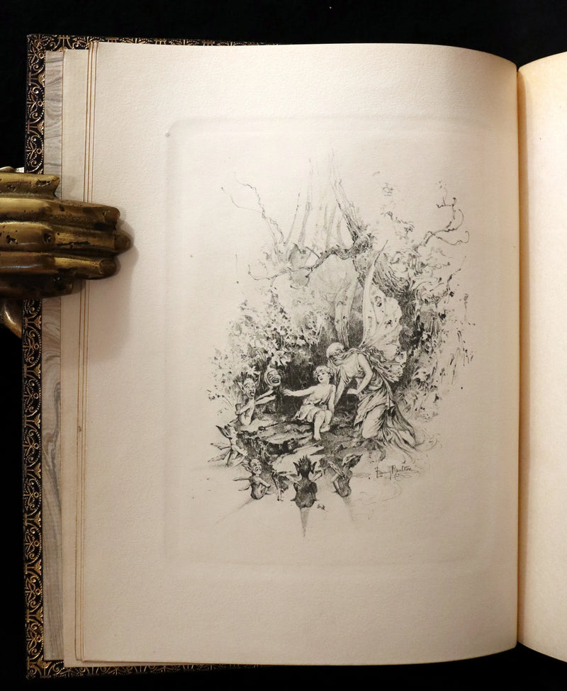 1901 Rare First Edition illustrated by Fanny Railton - Shakespeare's Midsummer Night's Dream in a beautiful binding.