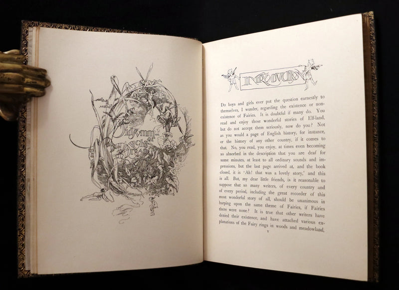 1901 Rare First Edition illustrated by Fanny Railton - Shakespeare's Midsummer Night's Dream in a beautiful binding.