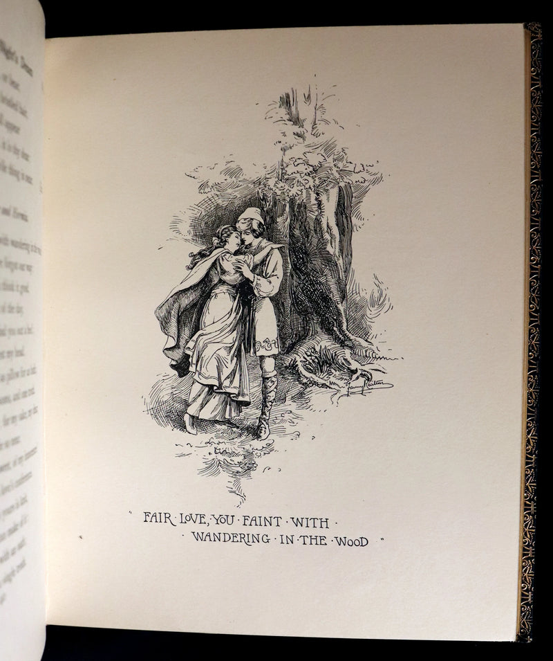 1901 Rare First Edition illustrated by Fanny Railton - Shakespeare's Midsummer Night's Dream in a beautiful binding.