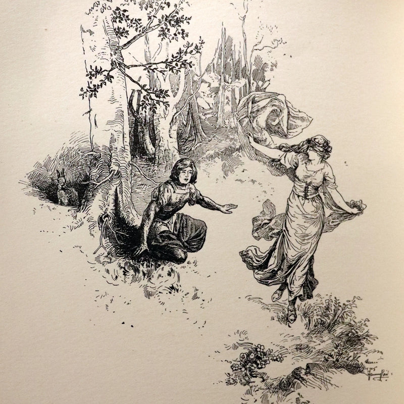 1901 Rare First Edition illustrated by Fanny Railton - Shakespeare's Midsummer Night's Dream in a beautiful binding.