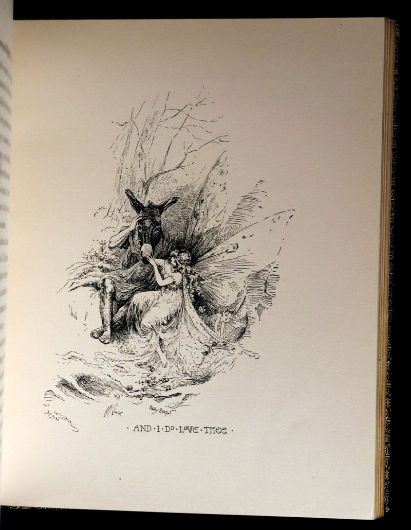 1901 Rare First Edition illustrated by Fanny Railton - Shakespeare's Midsummer Night's Dream in a beautiful binding.