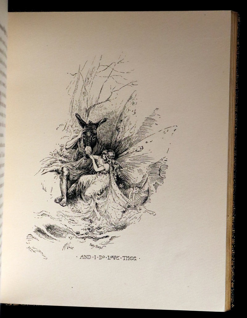 1901 Rare First Edition illustrated by Fanny Railton - Shakespeare's Midsummer Night's Dream in a beautiful binding.