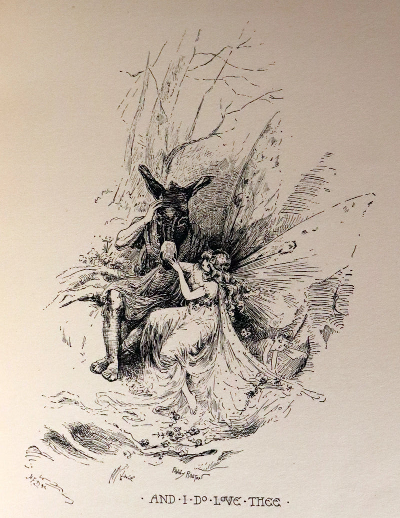 1901 Rare First Edition illustrated by Fanny Railton - Shakespeare's Midsummer Night's Dream in a beautiful binding.