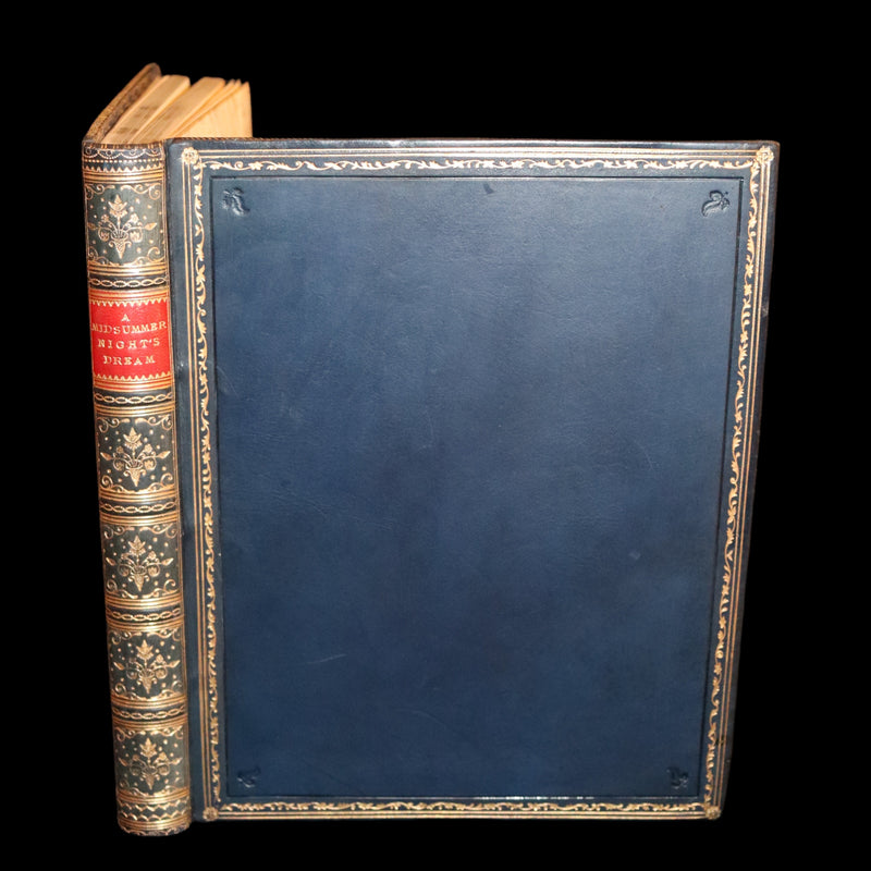 1901 Rare First Edition illustrated by Fanny Railton - Shakespeare's Midsummer Night's Dream in a beautiful binding.