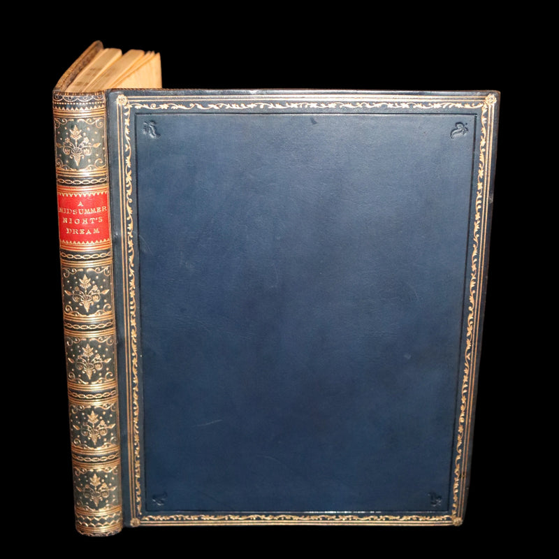 1901 Rare First Edition illustrated by Fanny Railton - Shakespeare's Midsummer Night's Dream in a beautiful binding.