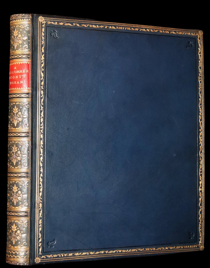 1901 Rare First Edition illustrated by Fanny Railton - Shakespeare's Midsummer Night's Dream in a beautiful binding.