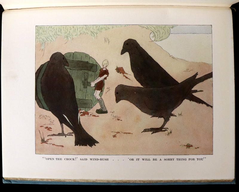 1921 Rare First illustrated Edition by Mary Hamilton Frye - THE WONDERFUL ADVENTURES OF NILS by Selma Lagerlof.