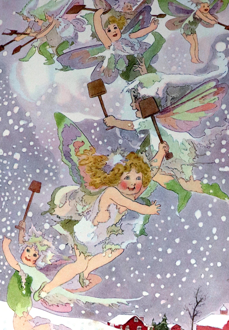 1914 Rare First Edition - A YEAR WITH THE FAIRIES by Anna M. Scott illustrated by Marion T. Ross.