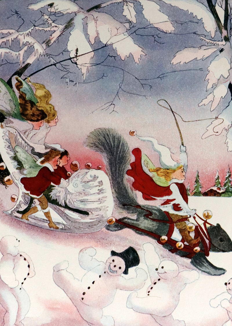 1914 Rare First Edition - A YEAR WITH THE FAIRIES by Anna M. Scott illustrated by Marion T. Ross.