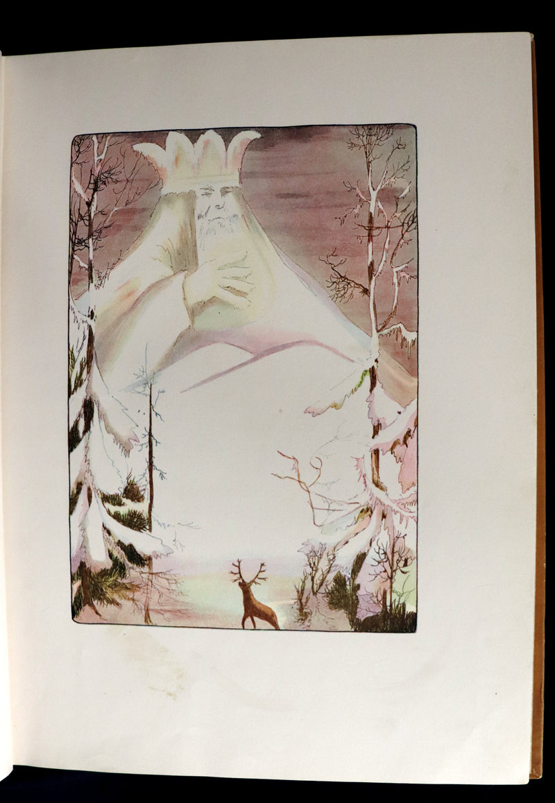 1914 Rare First Edition - A YEAR WITH THE FAIRIES by Anna M. Scott illustrated by Marion T. Ross.