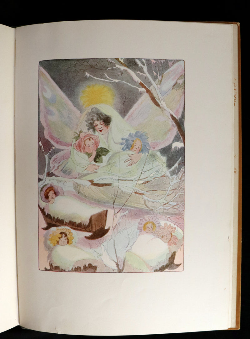 1914 Rare First Edition - A YEAR WITH THE FAIRIES by Anna M. Scott illustrated by Marion T. Ross.