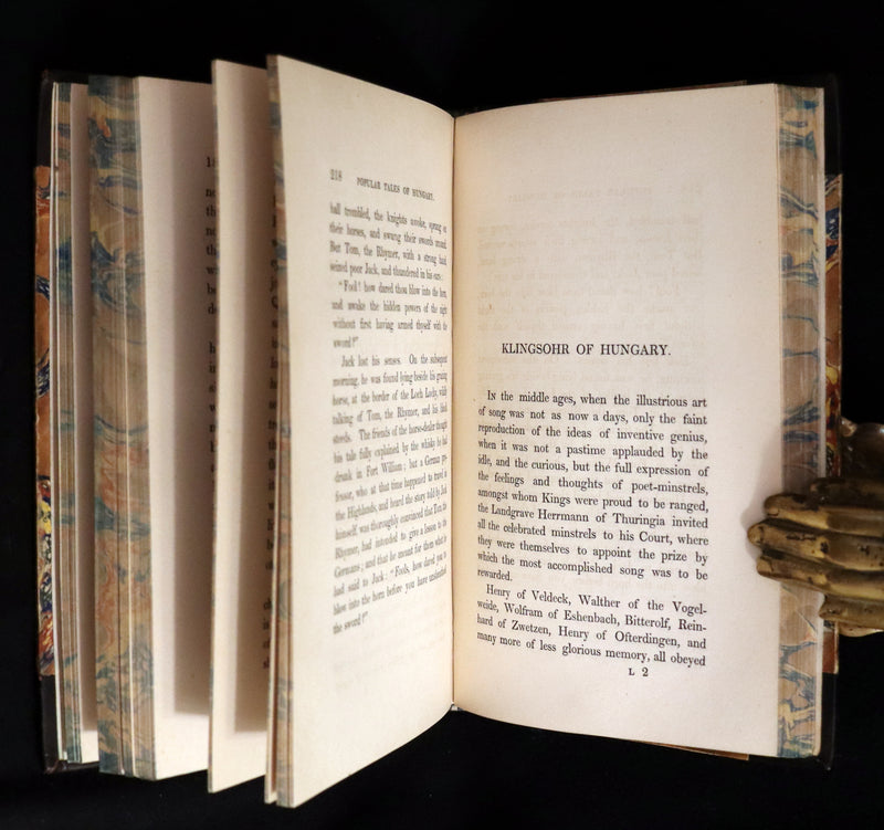 1851 Scarce First Edition - TALES AND TRADITIONS OF HUNGARY by Francis and Theresa Pulszky.