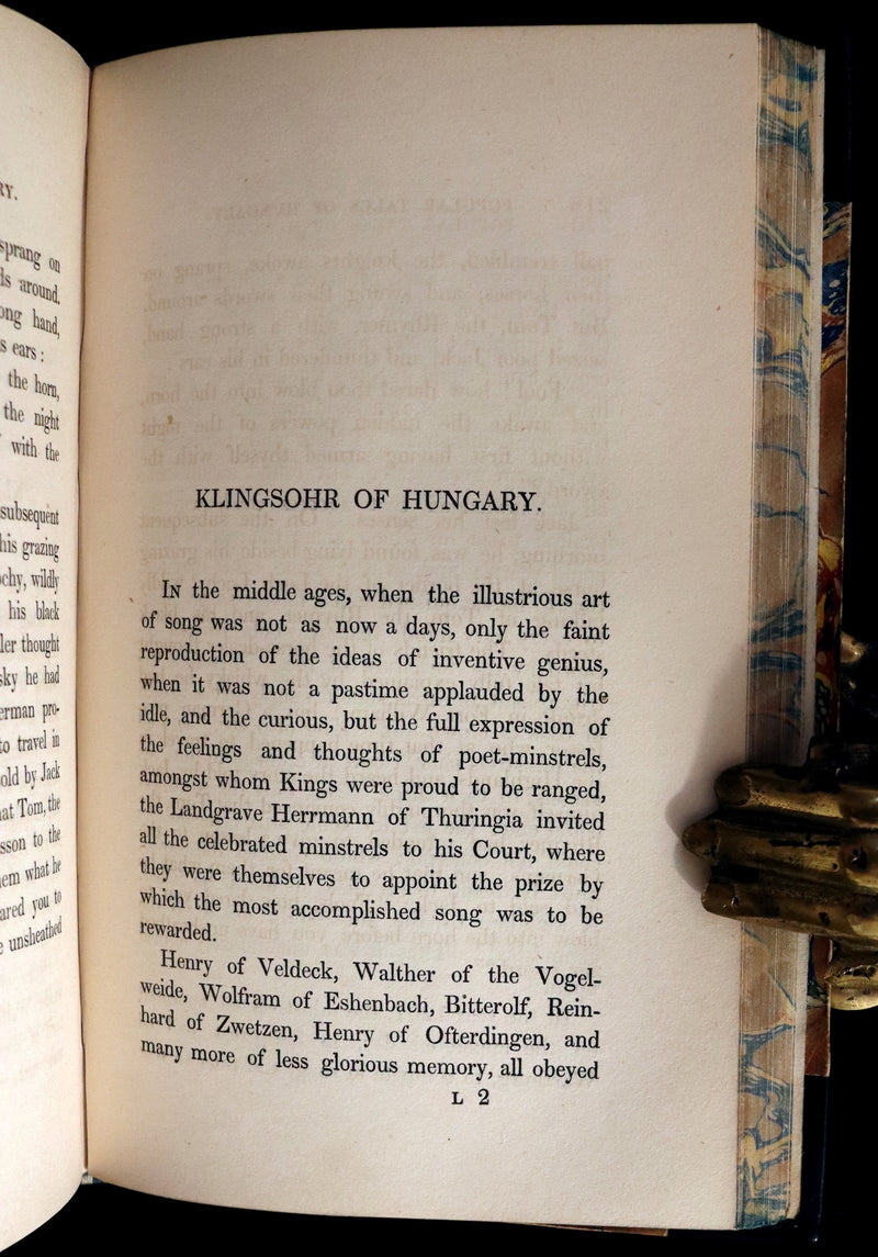 1851 Scarce First Edition - TALES AND TRADITIONS OF HUNGARY by Francis and Theresa Pulszky.