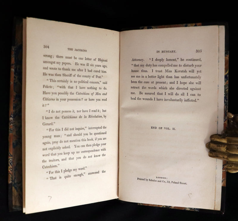 1851 Scarce First Edition - TALES AND TRADITIONS OF HUNGARY by Francis and Theresa Pulszky.