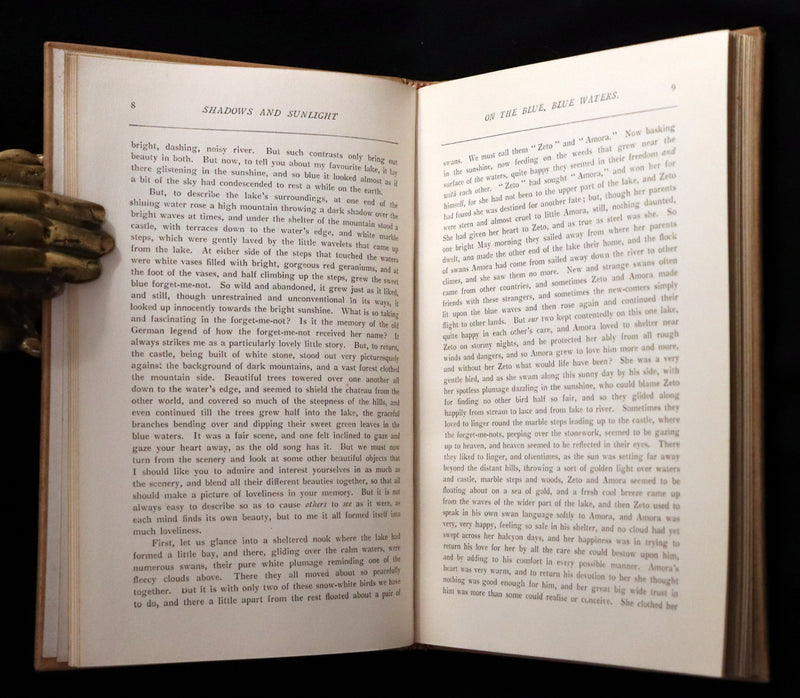 1890 Unique Known Copy - Mary Anne Wilmot Hastings (née Westenra), Countess of Huntingdon Tales - A Few Short Stories.