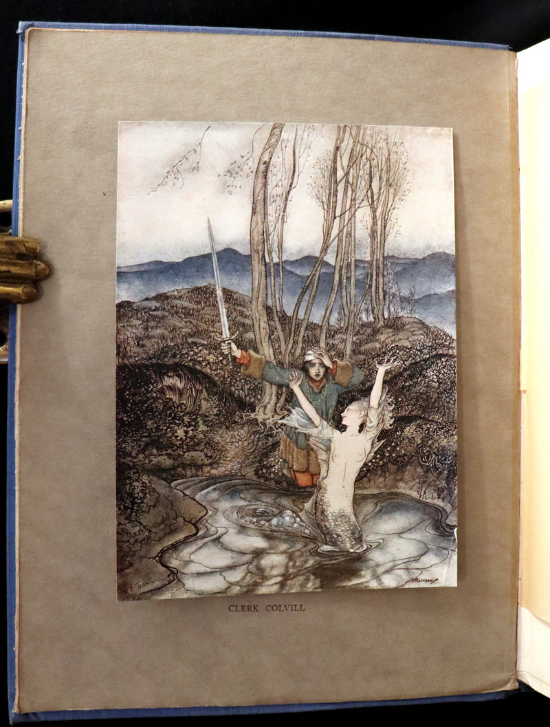 1919 Rare First Edition - Some British Ballads illustrated by Arthur Rackham.