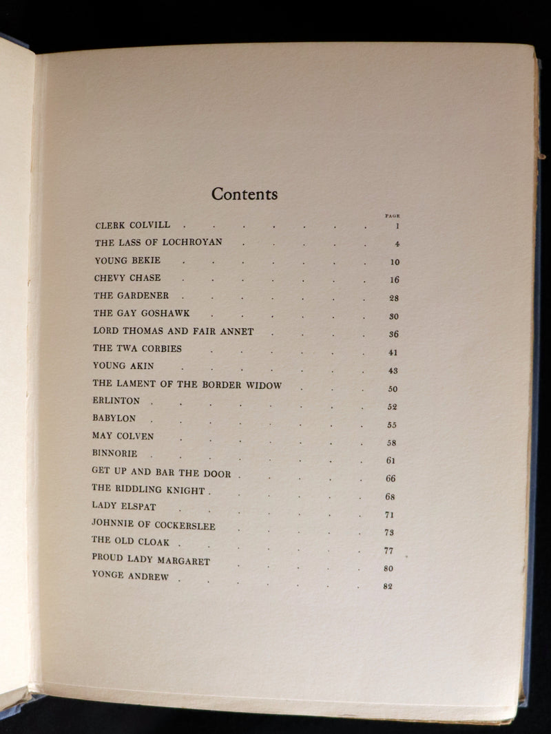 1919 Rare First Edition - Some British Ballads illustrated by Arthur Rackham.