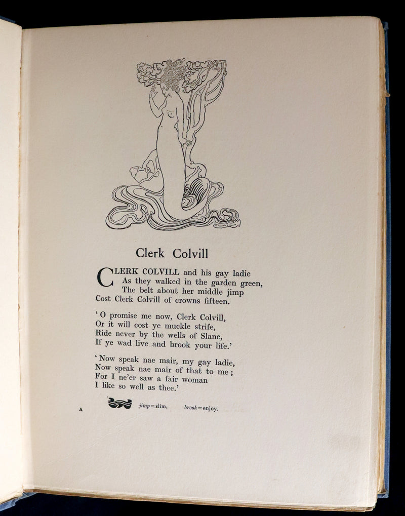 1919 Rare First Edition - Some British Ballads illustrated by Arthur Rackham.
