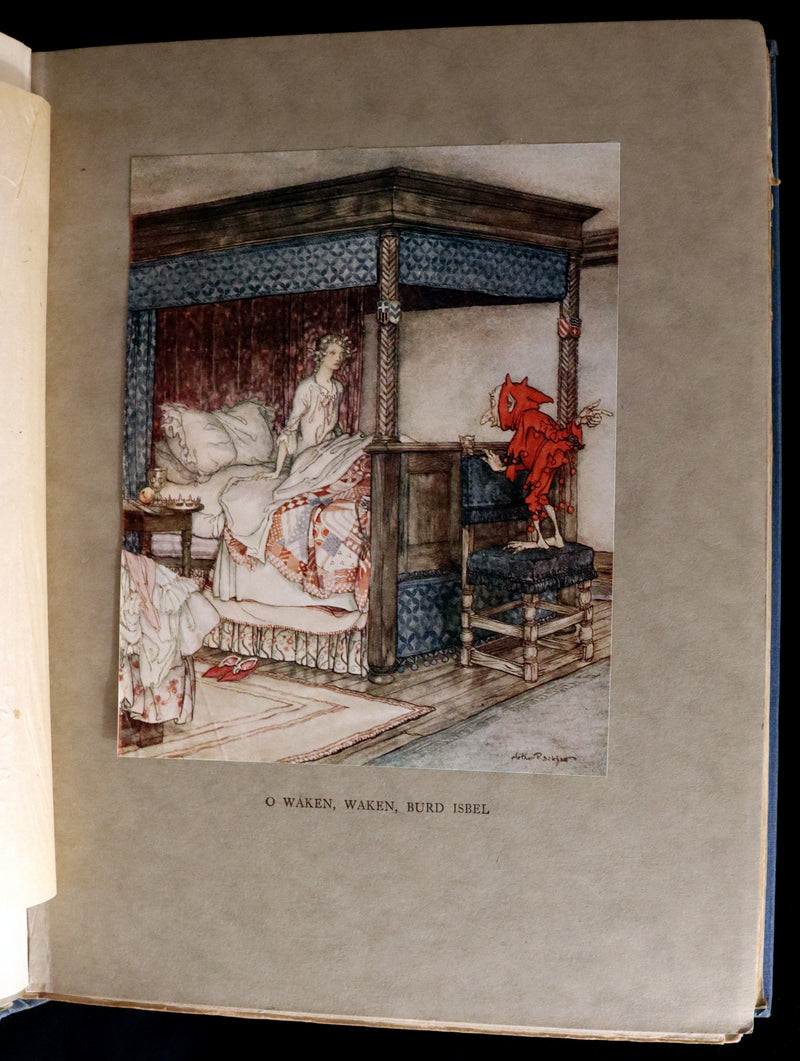 1919 Rare First Edition - Some British Ballads illustrated by Arthur Rackham.