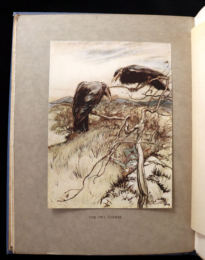 1919 Rare First Edition - Some British Ballads illustrated by Arthur Rackham.