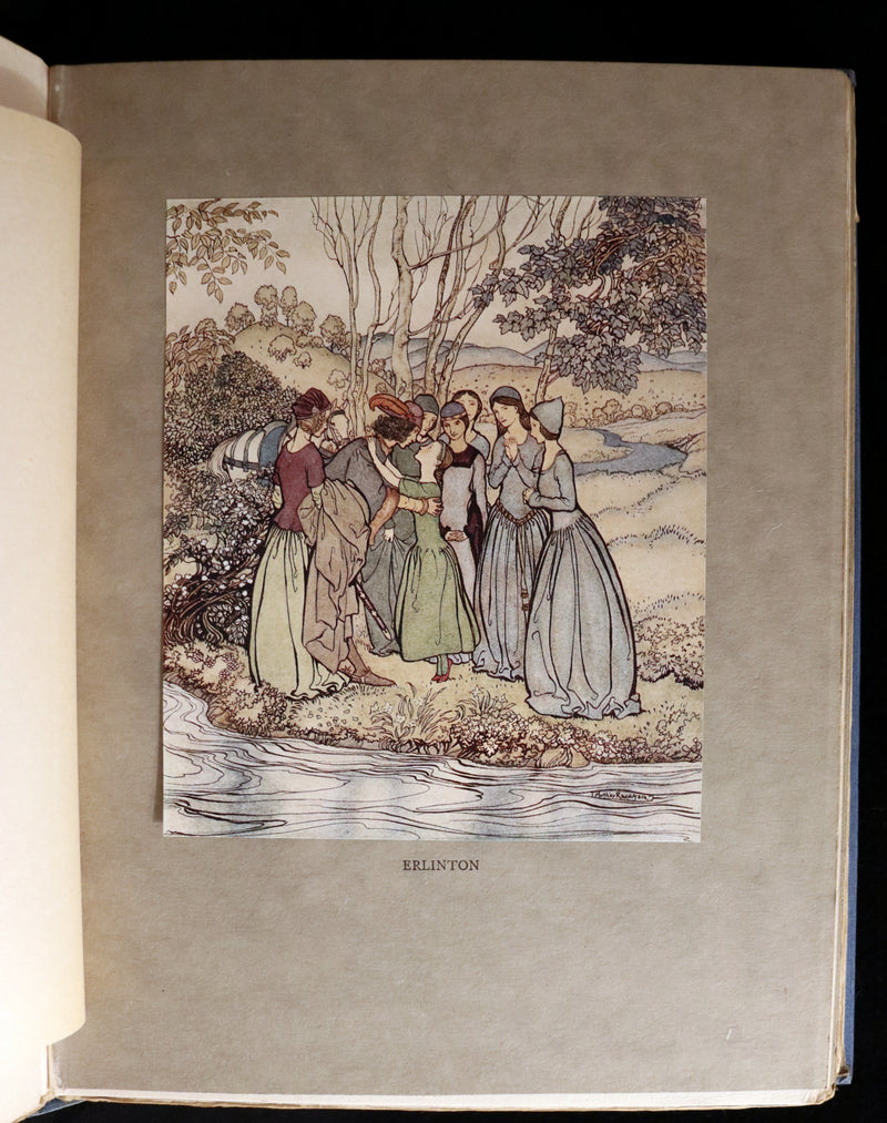 1919 Rare First Edition - Some British Ballads illustrated by Arthur Rackham.
