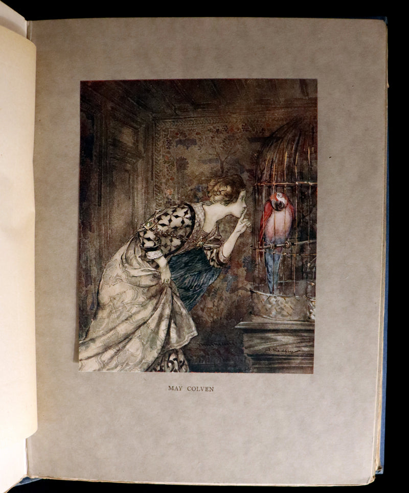 1919 Rare First Edition - Some British Ballads illustrated by Arthur Rackham.