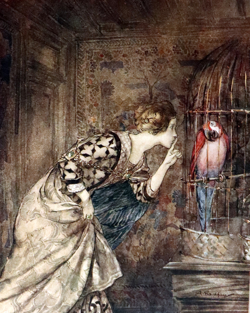 1919 Rare First Edition - Some British Ballads illustrated by Arthur Rackham.