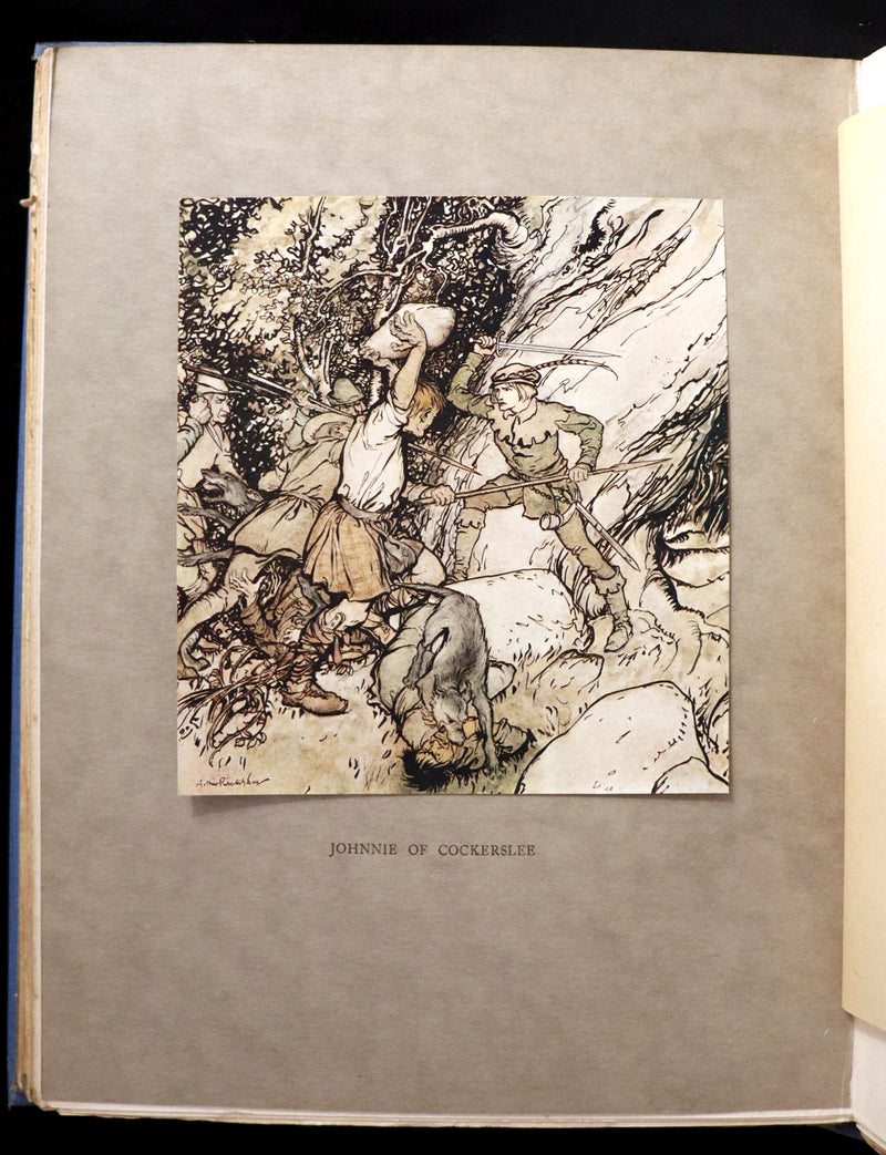 1919 Rare First Edition - Some British Ballads illustrated by Arthur Rackham.