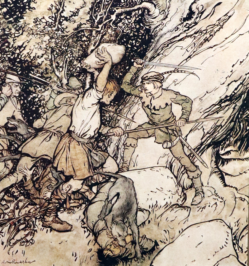 1919 Rare First Edition - Some British Ballads illustrated by Arthur Rackham.