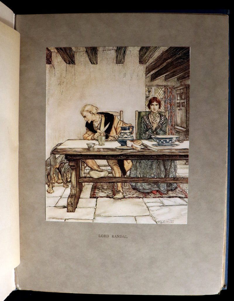 1919 Rare First Edition - Some British Ballads illustrated by Arthur Rackham.