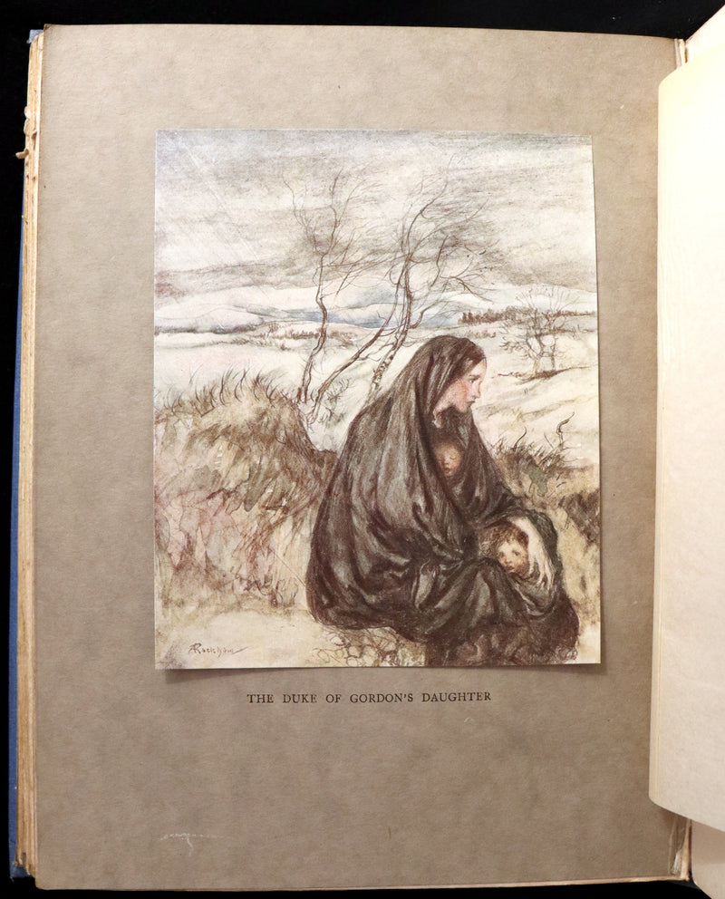 1919 Rare First Edition - Some British Ballads illustrated by Arthur Rackham.