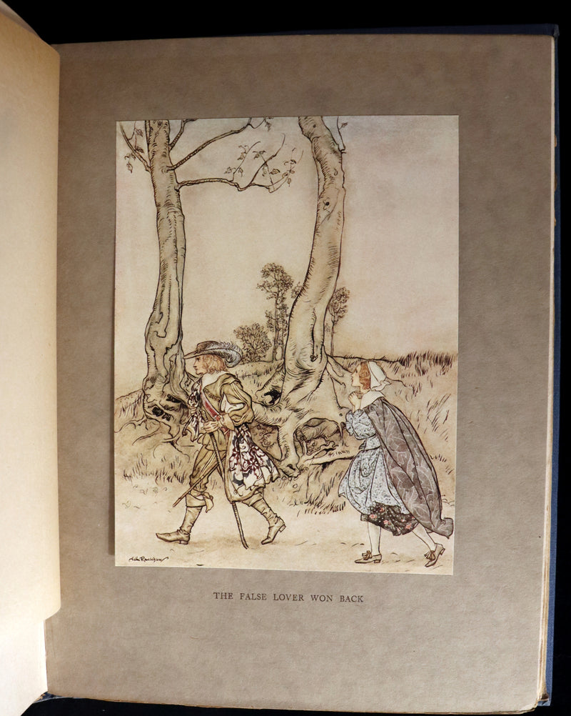 1919 Rare First Edition - Some British Ballads illustrated by Arthur Rackham.