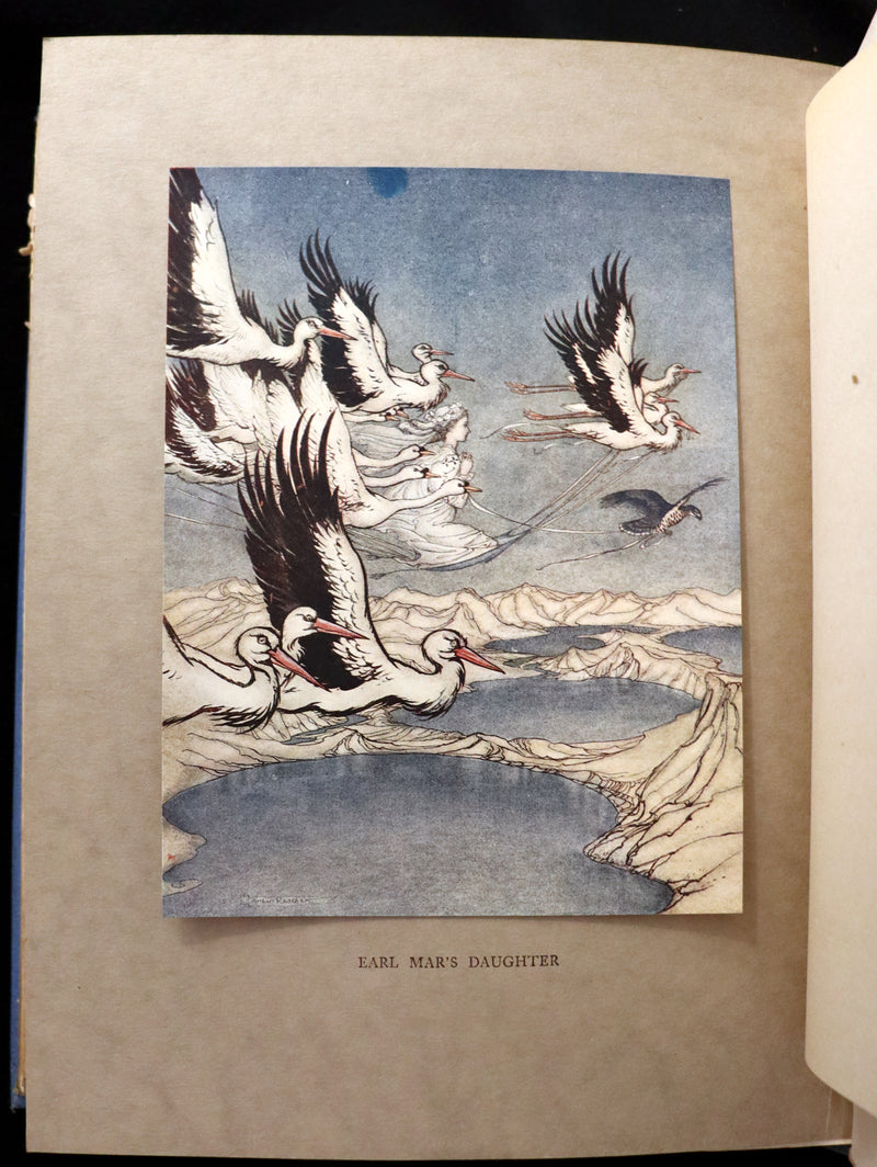 1919 Rare First Edition - Some British Ballads illustrated by Arthur Rackham.
