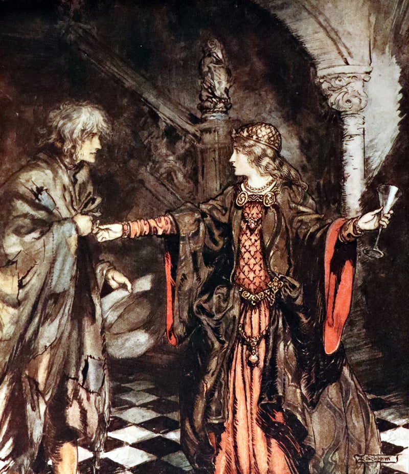 1919 Rare First Edition - Some British Ballads illustrated by Arthur Rackham.