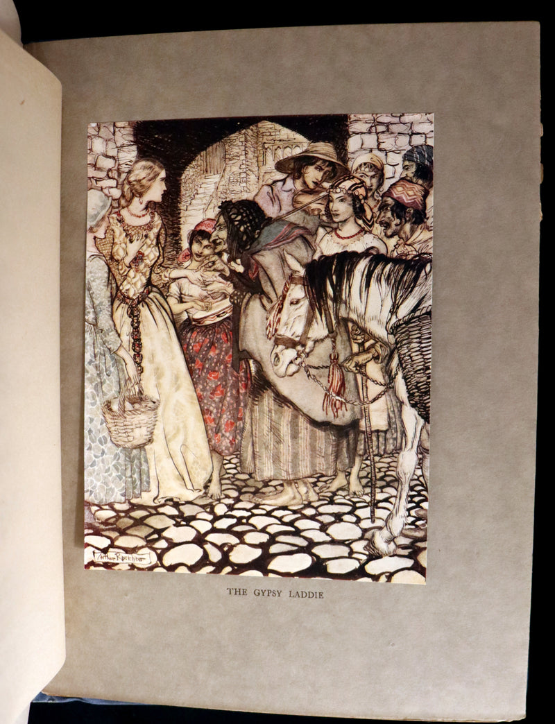 1919 Rare First Edition - Some British Ballads illustrated by Arthur Rackham.