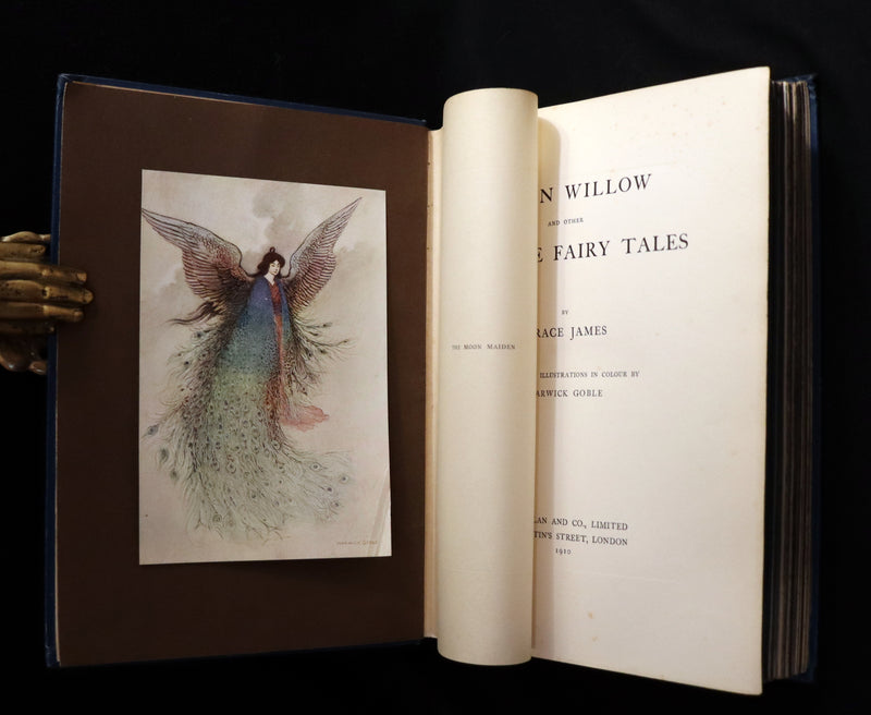 1910 Rare First Edition - Green Willow & Other Japanese Fairy Tales Illustrated by Warwick Goble.