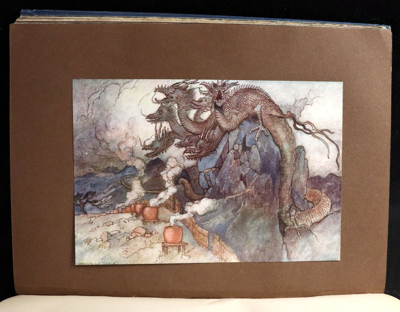 1910 Rare First Edition - Green Willow & Other Japanese Fairy Tales Illustrated by Warwick Goble.