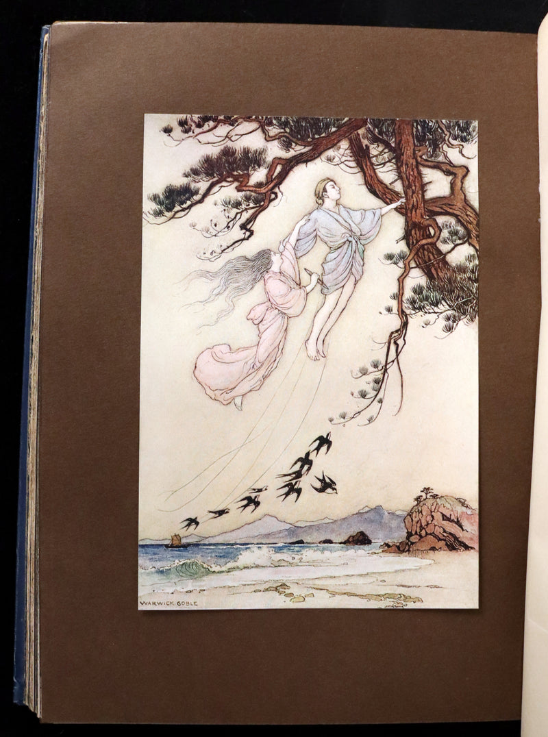 1910 Rare First Edition - Green Willow & Other Japanese Fairy Tales Illustrated by Warwick Goble.