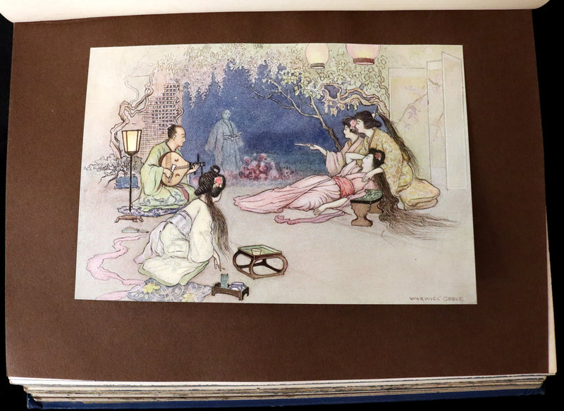 1910 Rare First Edition - Green Willow & Other Japanese Fairy Tales Illustrated by Warwick Goble.