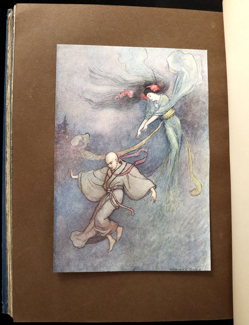 1910 Rare First Edition - Green Willow & Other Japanese Fairy Tales Illustrated by Warwick Goble.