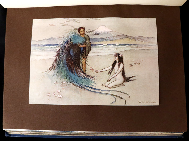 1910 Rare First Edition - Green Willow & Other Japanese Fairy Tales Illustrated by Warwick Goble.