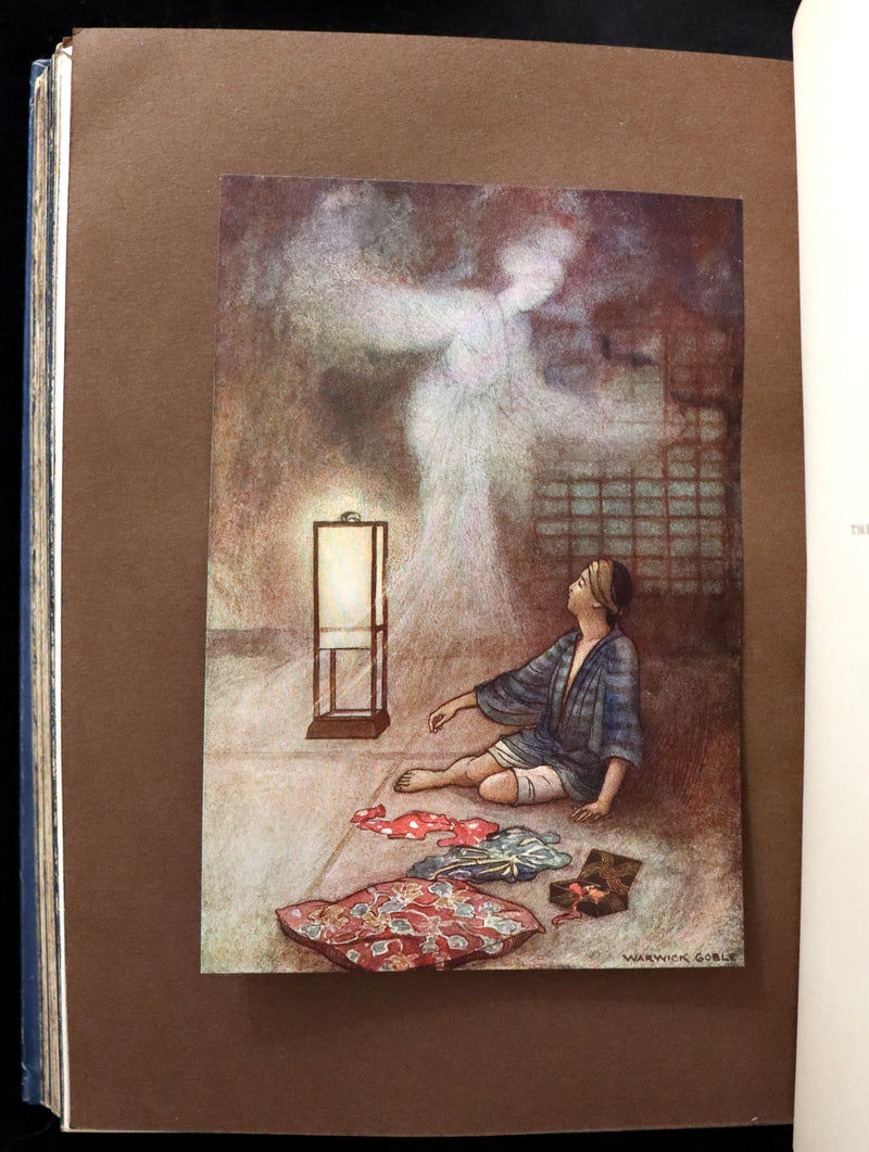 1910 Rare First Edition - Green Willow & Other Japanese Fairy Tales Illustrated by Warwick Goble.