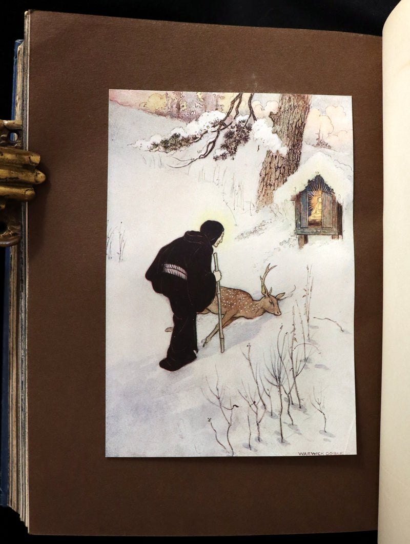 1910 Rare First Edition - Green Willow & Other Japanese Fairy Tales Illustrated by Warwick Goble.