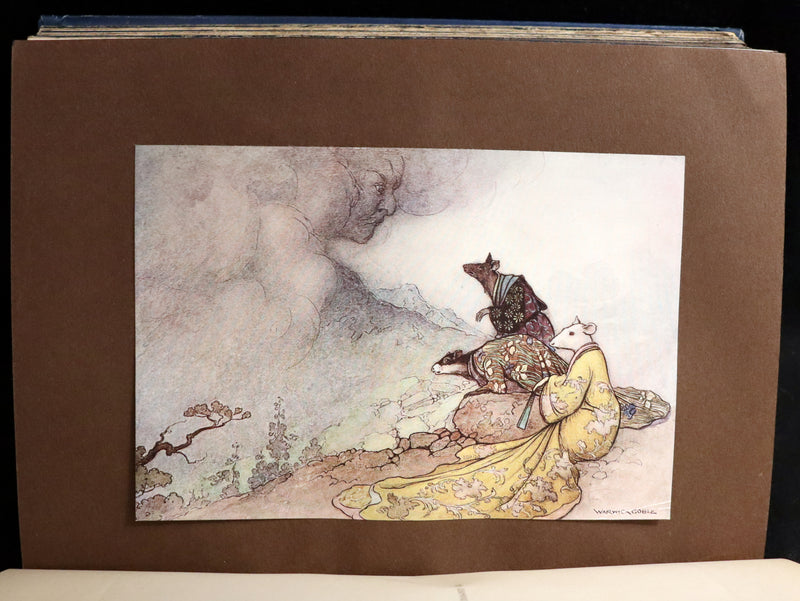 1910 Rare First Edition - Green Willow & Other Japanese Fairy Tales Illustrated by Warwick Goble.
