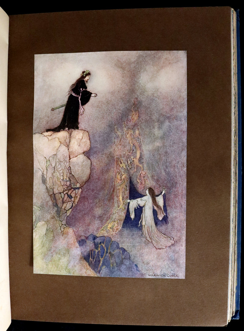 1910 Rare First Edition - Green Willow & Other Japanese Fairy Tales Illustrated by Warwick Goble.