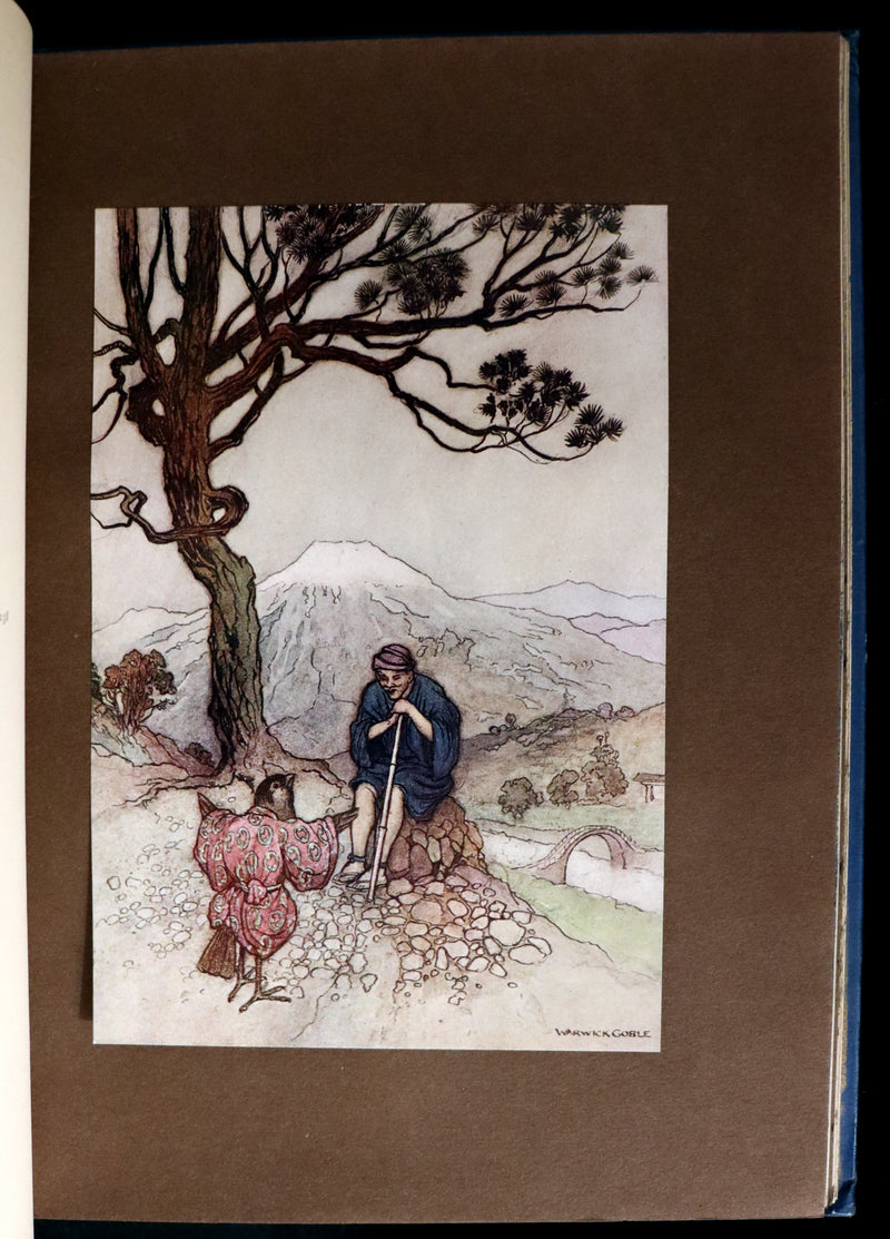 1910 Rare First Edition - Green Willow & Other Japanese Fairy Tales Illustrated by Warwick Goble.
