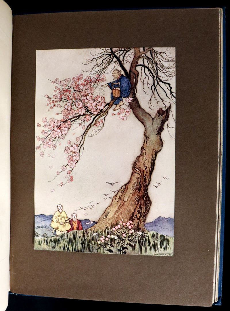 1910 Rare First Edition - Green Willow & Other Japanese Fairy Tales Illustrated by Warwick Goble.