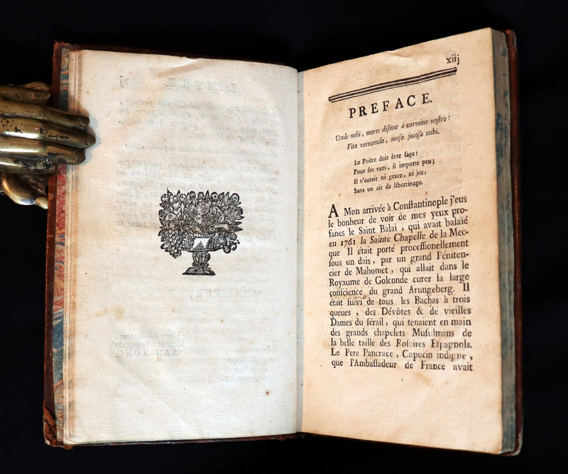 1774 Scarce French Book - Le BALAI, a Licentious Tale by DU LAURENS.